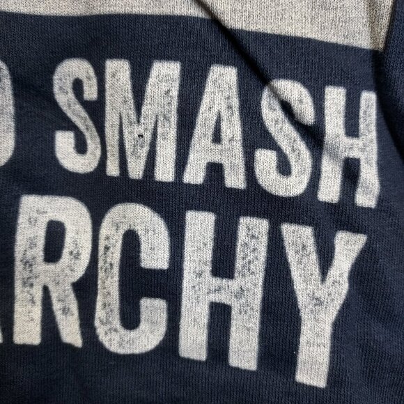 Get in Loser Smash the Patriarchy T-Shirt Women's Sz L Feminist Equality Graphic - Picture 3 of 9